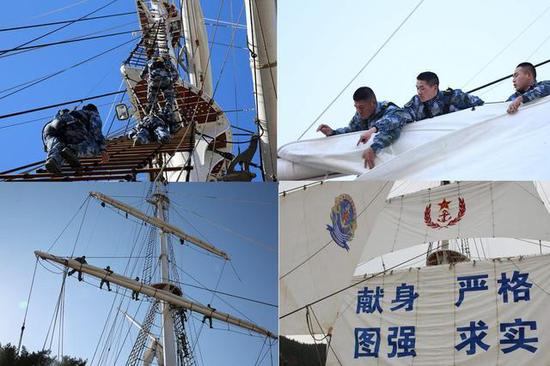 我军学员开始学习操作了