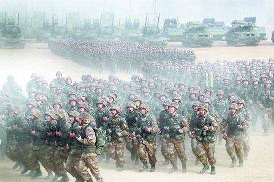 今年年初开始,解放军就拉开了练兵热潮