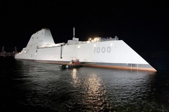 DDG-1000也曾遭遇过动力系统故障问题