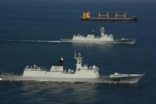 中国海军亚丁湾护航