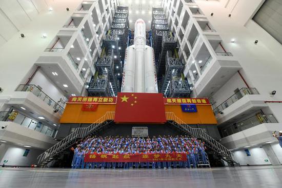拉开中国人开拓天疆大幕 记长征五号B火箭研制团队