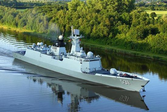 我南沙海战英雄舰"重生":继任舰更被赞"劳模舰"|海军|湘潭舰|护卫舰_新浪军事_新浪网