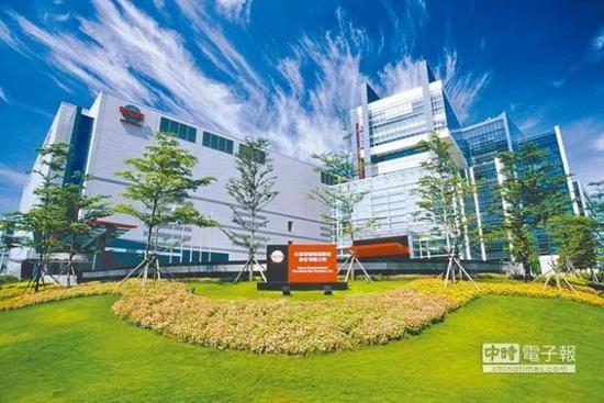 台积电大楼(资料图)。来源:台湾“中时电子报”