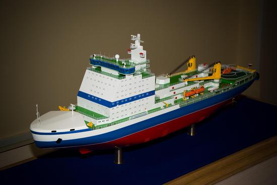 俄三万吨核巨兽已开始测试 中国同类船只仍然是模型