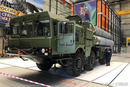 △S-400防空系统最新的51P6发射车