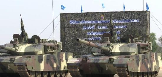 图为已经进入泰国皇家陆军服役的VT-4主战坦克。泰方对该车的评价极高。