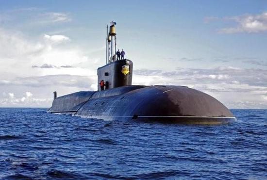 俄海军北风之神核潜艇