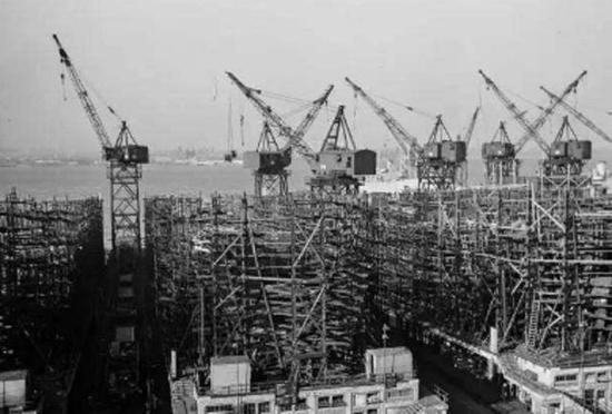 强大的造船能力为美国取得了太平洋战争的胜利