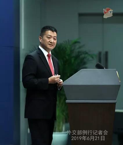 ▲中国外交部发言人陆慷(中国外交部网站)