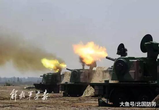 △730炮属于中国空军红旗-6防空系统的一部分