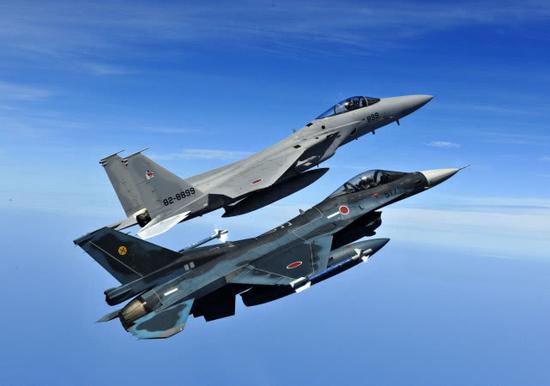 日本空中自卫队F-15J和F-2,是平成年间的绝对主力