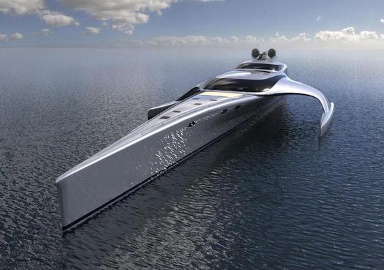 英国防部发布未来水面舰艇概念:流线型核动力三体船