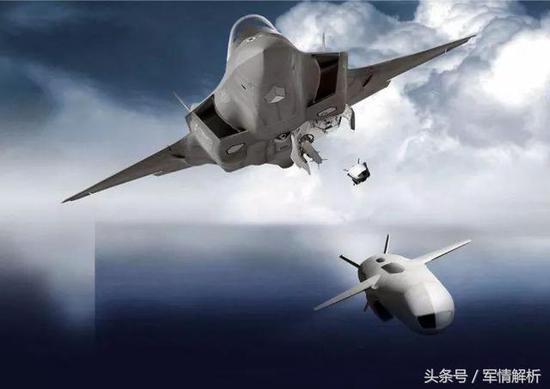 图为F35发射JSM反舰导弹
