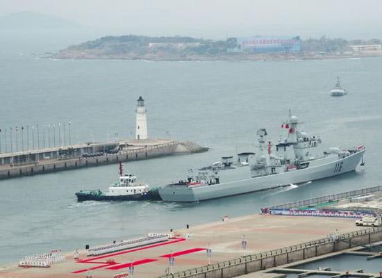海军70周年阅兵日程安排:30艘外国军舰提前2