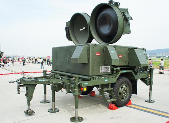 台军公开展示的AN/MPQ-57照射雷达