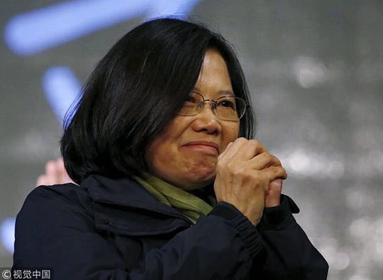 蔡英文(视觉中国)