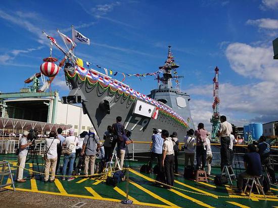 日本新宙斯盾舰下水或可拦东风21D 造舰速度