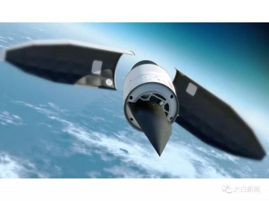 美国HTV-2高超音速飞行器资料图(图源自网络)
