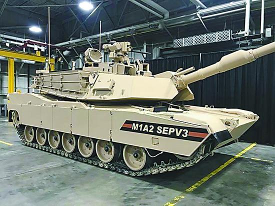 美制M1A2主战坦克