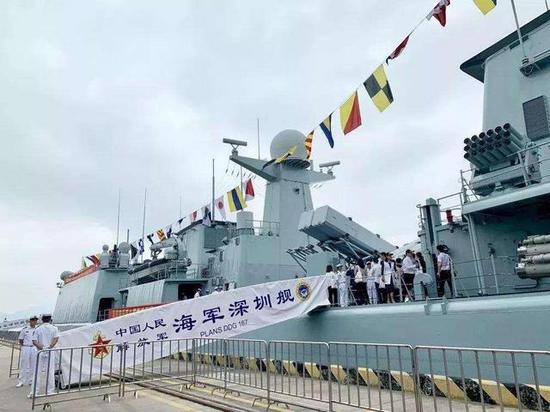 (因为种种原因,“深圳”舰将成为访日的优先考虑对象)