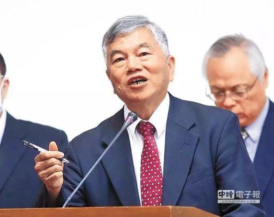 沈荣津是台当局“经济部长”(图片来源:台湾“中时电子报”)