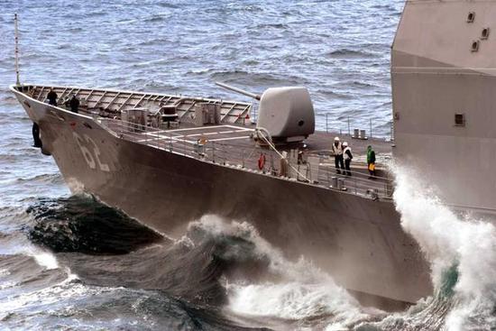 美航母编队旗舰防空力强?拦不住亚音速靶弹