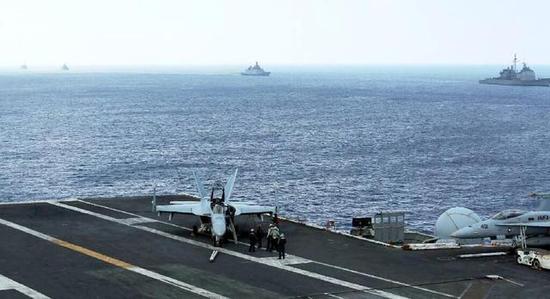 菲媒抱怨美日印在其家门口军演却不邀菲