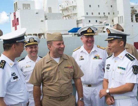 与美国做好朋友好伙伴 中美海军联合军演让美军没脾气