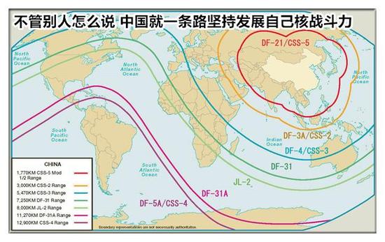 美国防部长称全球只有两个国家能把核弹发射到美国 中国不在其中