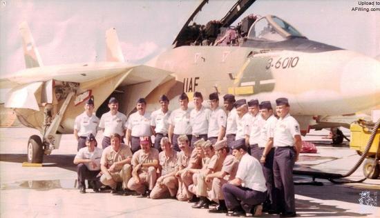 伊朗帝国空军时代在美国受训的雄猫机组
