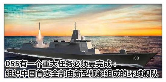 装五百枚导弹 这一大战舰仅是中国航母最完美带刀护卫？太小瞧了