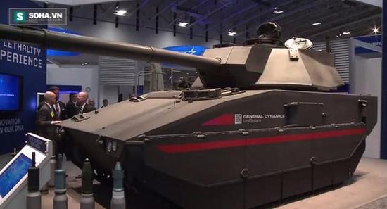 为应对中俄新型坦克挑战，美国推出四代坦克竟长这样