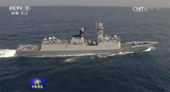 海军舰载机亚丁湾进行超视距引导攻击演练