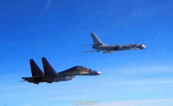 资料图：中国空军多型战机