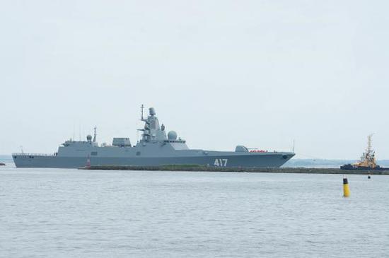 冷战以后俄罗斯新造的最大战舰也不过是4500吨的22350型护卫舰