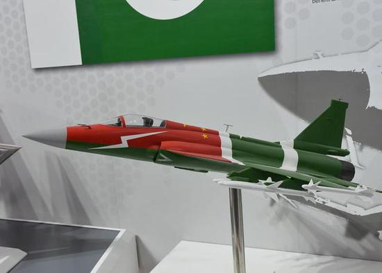 图片：“枭龙”单座战斗机已经成为巴基斯坦航空工业的拳头产品。