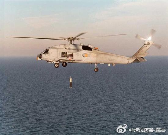 SH-60就算尾梁折叠，依然体积太大