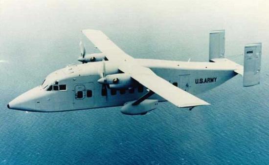 美国陆军装备的C-23运输机,注意机身上的US