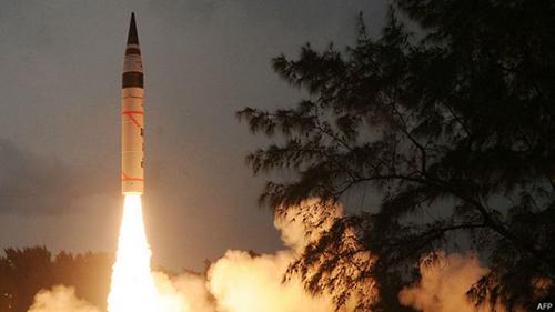 
	此前印度进行过多次烈火-5发射试验 
