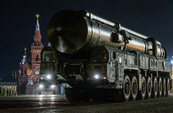 资料图：俄罗斯战略火箭兵装备的“亚尔斯”洲际弹道导弹