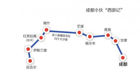 
	历时近两月，10000多公里骑游，他们穿越了塔利班潜伏区，幸运的是，沿途有103名巴基斯坦警察接力护送。
