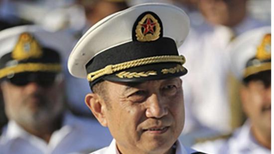 点击查看大图
北海舰队原司令员袁誉柏已出任南部战区司令员