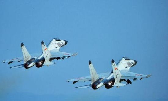 南海舰队航空兵的J-11BSH