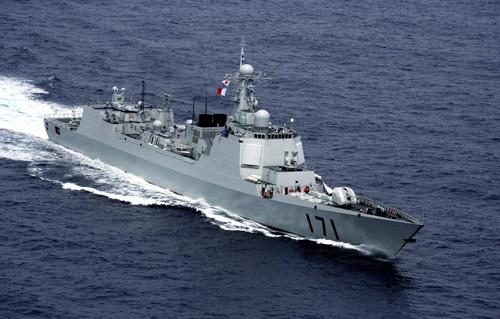 中国海军“海口”号驱逐舰（资料图）