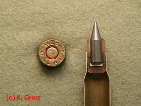 用坦克穿甲弹思路改进中国5.8步枪弹 能打穿防