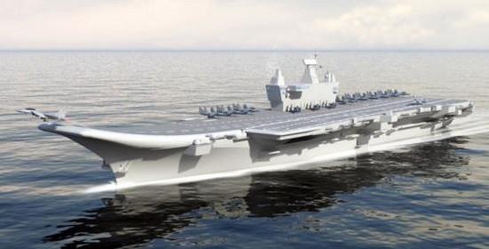 中国航母建造速度惊人10年内或服役6艘 目标直