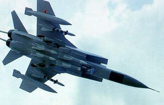 具备强大的截击能力是米格-31的最大优势