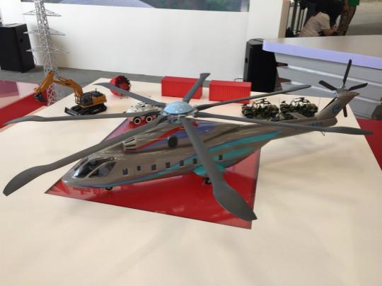中俄重型直升机模型