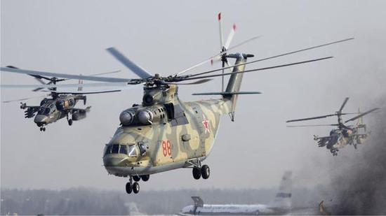 俄罗斯米-26重型直升机