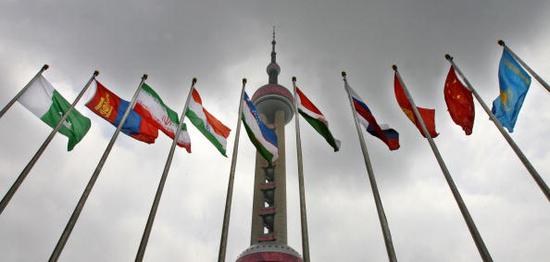 上海合作组织成员国和部分观察员国旗帜
